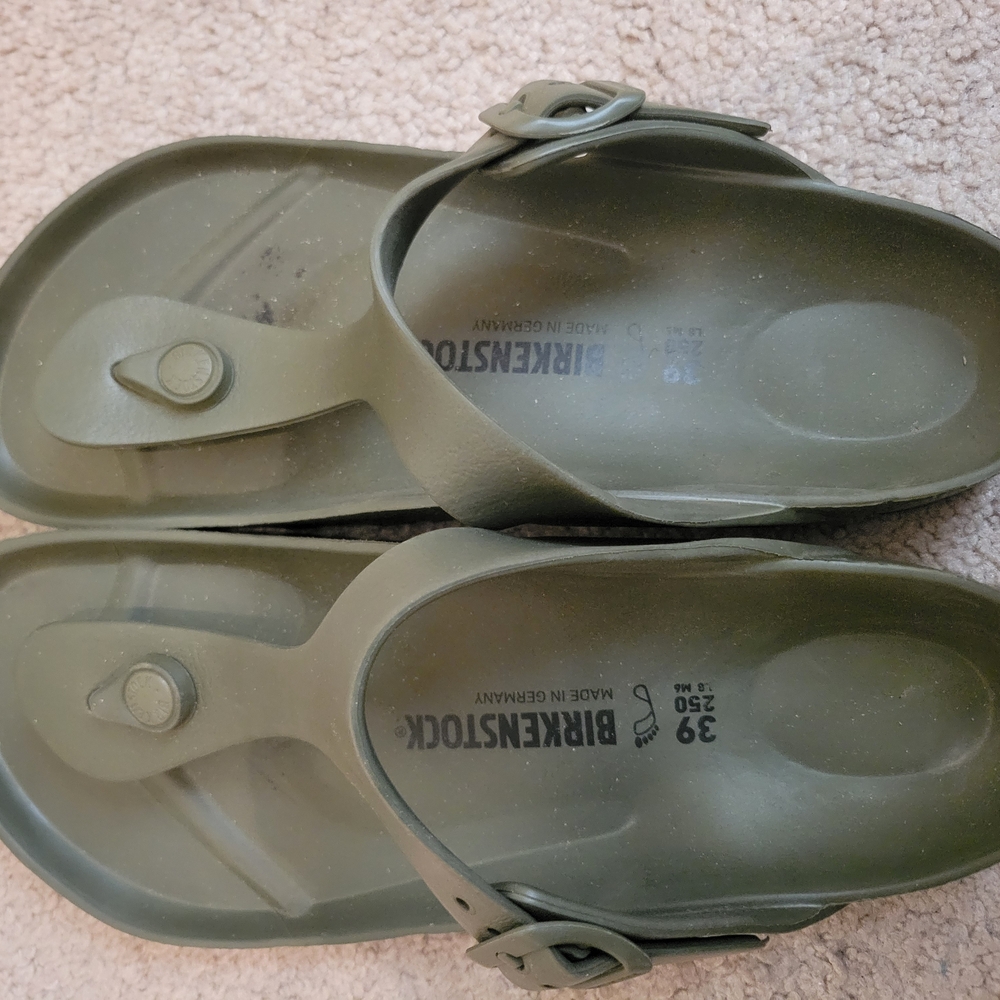 Birkenstock Olive Green Sandals